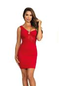 V-9089 dress red