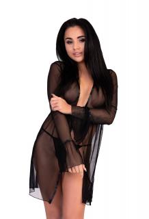 LC Monelita dressing gown black