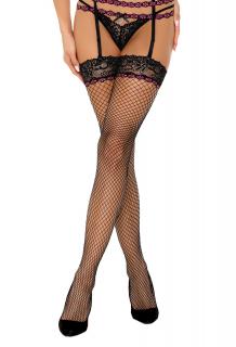 LC Tamerin fishnet stockings black