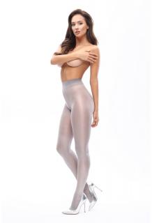 MI P102 pantyhose open crotch gray 40den