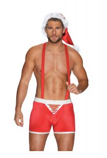 OB Mr Claus costume red