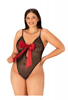 OB Tienesy teddy black-red Size Plus