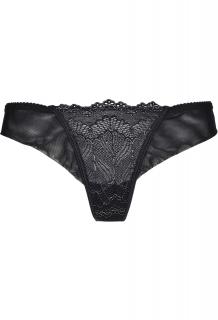 V-8658PS Plus Size string black