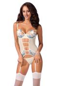 AV Emma corset & thong ecru