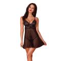 AV Leslie chemise & thong black