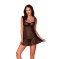 AV Milagros chemise & thong black