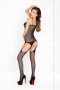 Bodystocking BS024 schwarz Größe S/M