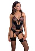 CA Lagerta corset & thong black