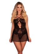 LC Baririn Minikleid & thong black