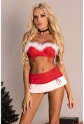 LC Santas Bodydolly christmas red