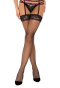 LC Tamerin fishnet stockings black