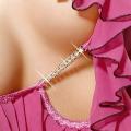 Neckholder-Minikleid Miriam schwarz Größe XXXL