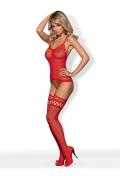 OB Bodystocking F214 red