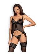 OB Contica corset & panty black