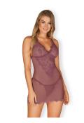 OB Emperita chemise & thong berry