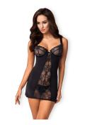 OB Heartina chemise & thong black