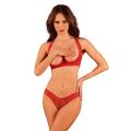 OB Lacelove 2pcs cupless set red