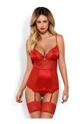OB Lovica corset & thong red