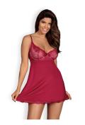 OB Rosalyne babydoll & thong red