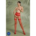 PE ECO Straps-Strumpfhose S009 red