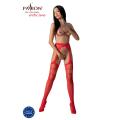 PE S026 Strumpfhose open (ouvert tights) red