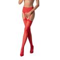PE S028 Strumpfhose open (ouvert tights) red