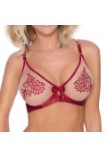 RZ Mehendi soft-bra claret