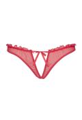 V-8748PS Plus Size string red