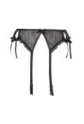 V-8752PS Plus Size garter belt black