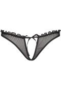 V-8758PS Plus Size string black