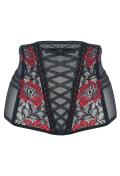V-8782PS Plus Size garter belt black